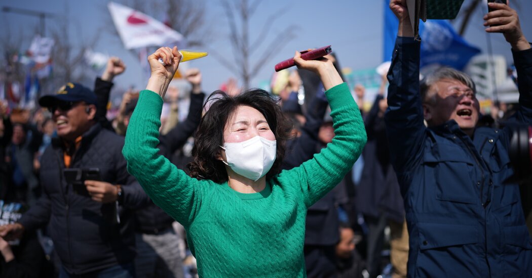 Jubilation in South Korea After President Who Declared Martial Law Is Ousted Internet InfoMedia jubilation in south korea after president who declared martial law is ousted