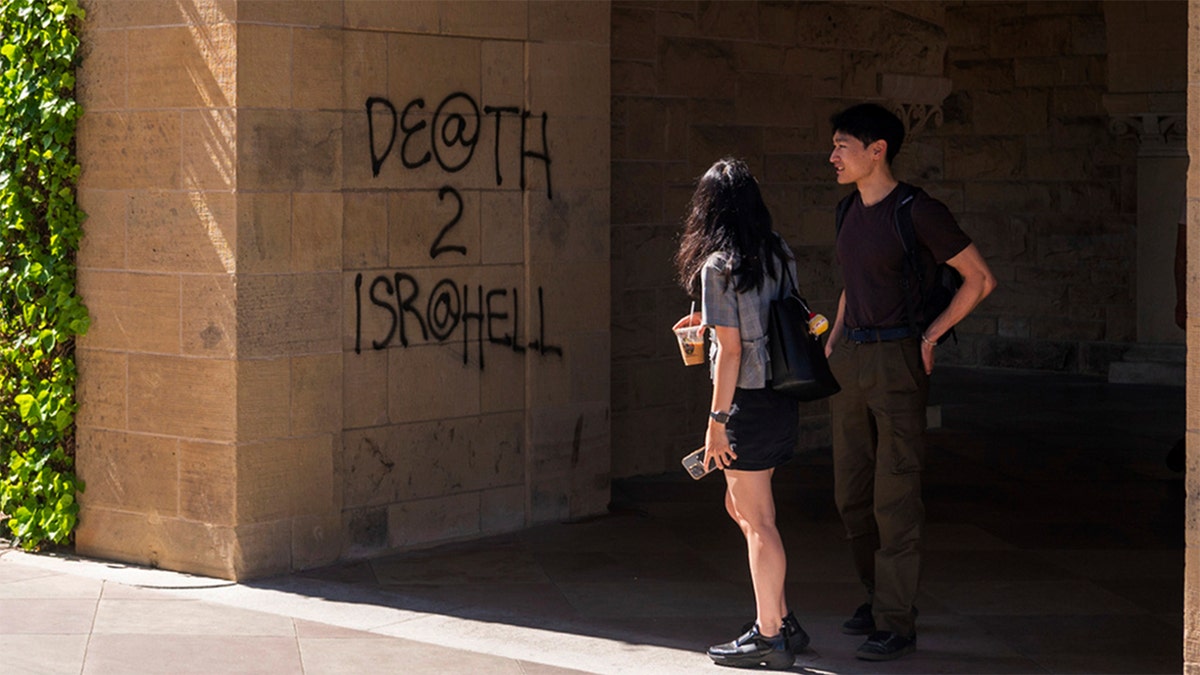 Internet InfoMedia masked anti israel stanford protesters charged in destructive 2024 campus building takeover