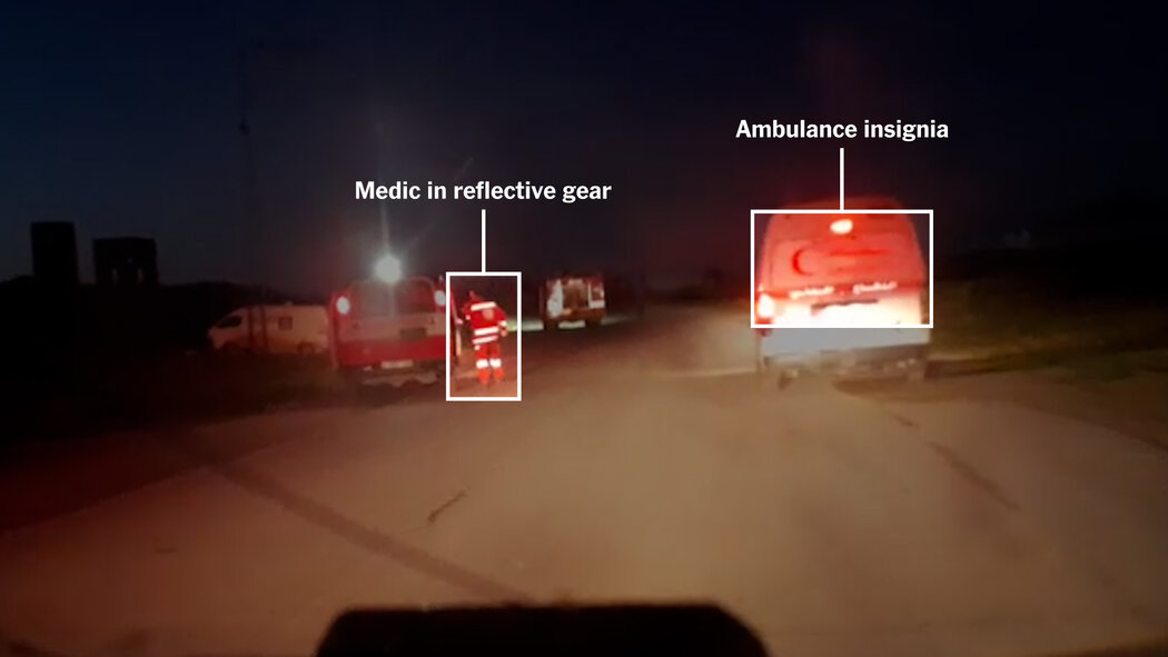 Video Shows Aid Workers Killed in Gaza Under Gunfire Barrage, With Ambulance Lights On Internet InfoMedia video shows aid workers killed in gaza under gunfire barrage with ambulance lights on