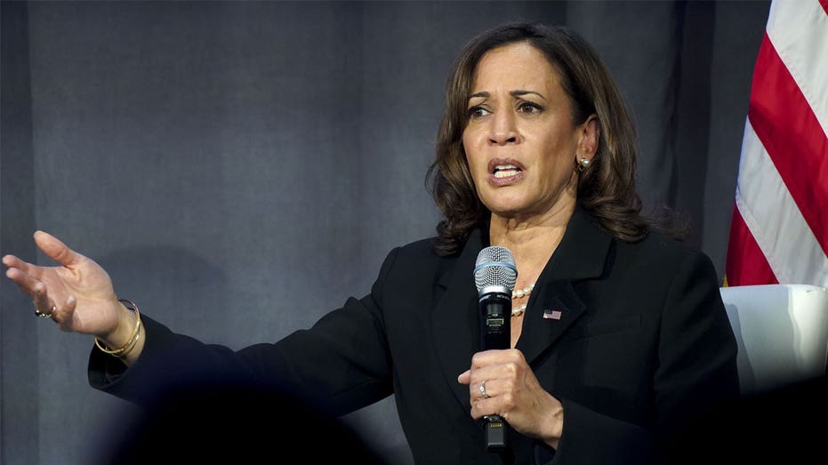 Kamala Harris comes knives out against Trump in first speech since leaving office: ‘Absolute chaos’ Internet InfoMedia kamala harris comes knives out against trump in first speech since leaving office absolute chaos