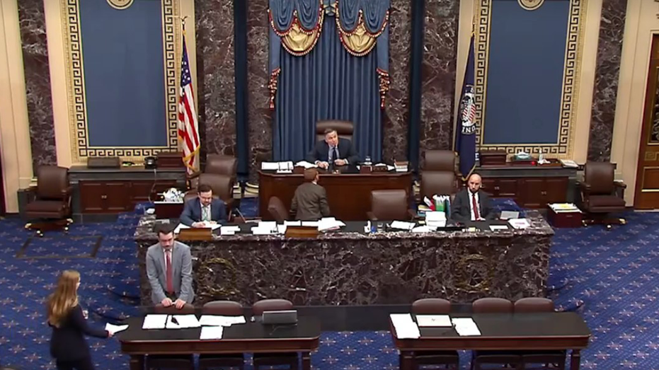 Capitol Police arrest man who disrupted Senate debate on Trump's 'big, beautiful bill': 'You people are awful' Internet InfoMedia capitol police arrest man who disrupted senate debate on trumps big beautiful bill you people are awful