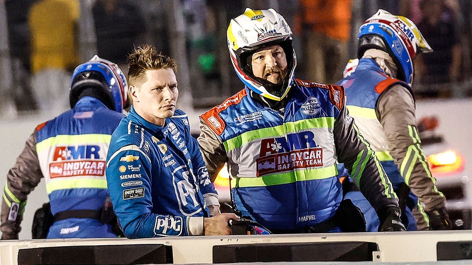 IndyCar star Josef Newgarden flips in terrifying crash at WTT Raceway Internet InfoMedia indycar star josef newgarden flips in terrifying crash at wtt raceway