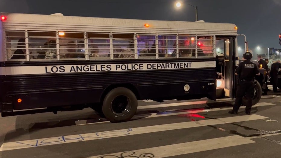 Protesters hauled away as anti-ICE protests continue in Los Angeles despite mayor's curfew order Internet InfoMedia protesters hauled away as anti ice protests continue in los angeles despite mayors curfew order