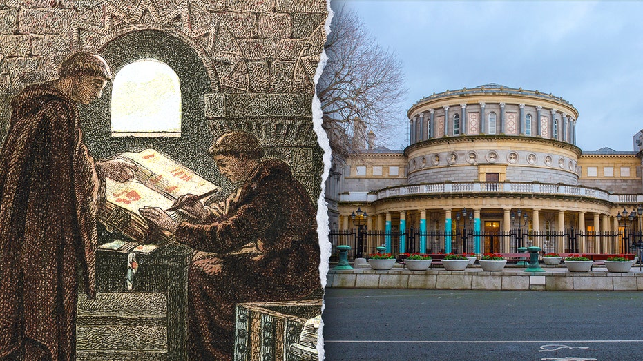 Museum unveils 1,300-year-old monk doodles revealing surprising complaints about hangovers and weather Internet InfoMedia museum unveils 1300 year old monk doodles revealing surprising complaints about hangovers and weather