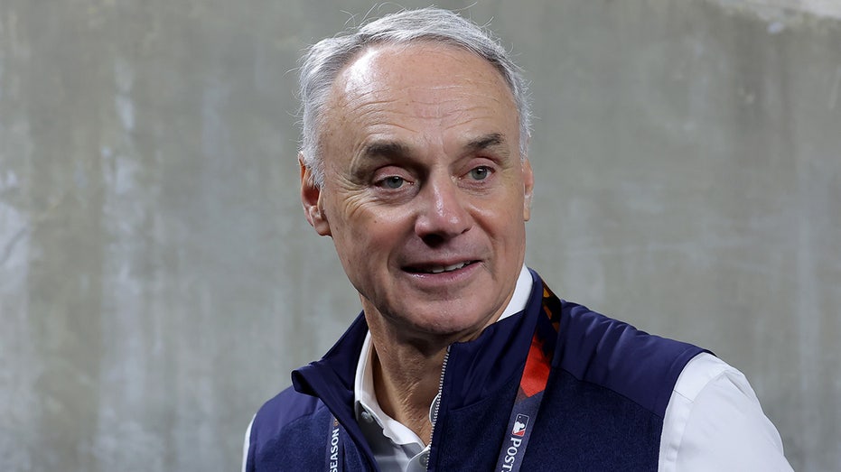 Internet InfoMedia mlbs rob manfred teases realignment with expansion baseball fans torch idea