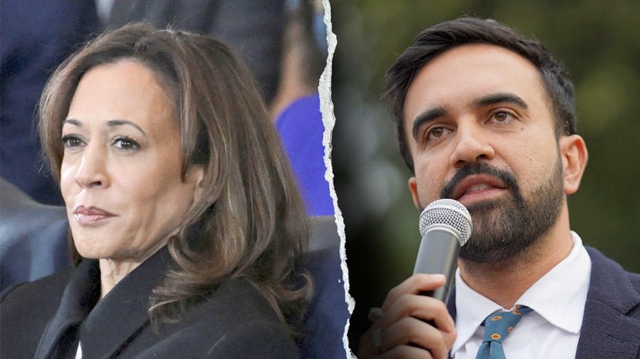 Internet InfoMedia harris offers timid endorsement of mamdani quickly pivots to other star democrats