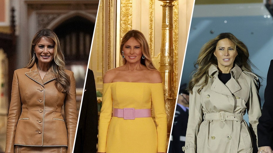 Internet InfoMedia melania trump turns heads with luxury fashion choices during two day england state visit