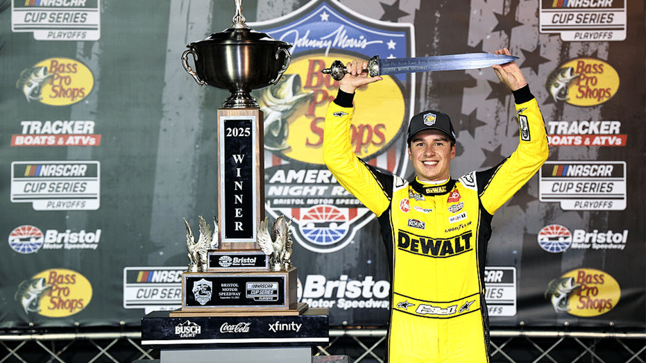 NASCAR driver dedicates victory in Bristol to Charlie Kirk: 'This one's for Charlie' Internet InfoMedia nascar driver dedicates victory in bristol to charlie kirk this ones for charlie