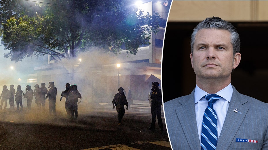 Internet InfoMedia oregon sues over trump admins war ravaged portland national guard troop deployment