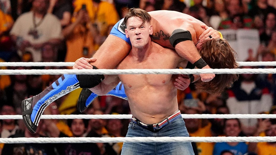 Internet InfoMedia john cena aj styles author love letter to pro wrestling as seth rollins vanquishes cody rhodes at crown jewel