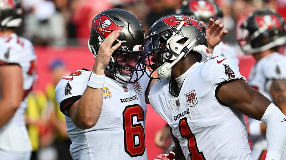 Internet InfoMedia nfl week 6 scores baker mayfield delivers victory for bucs jaxson dart gets giants in win column