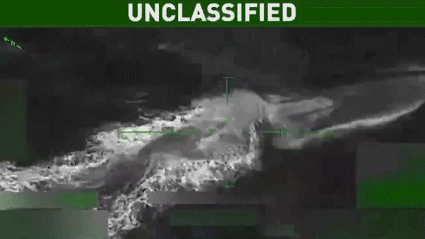 Internet InfoMedia trump releases video of us drone strike on drug carrying submarine in caribbean that left 2 dead 2 captured