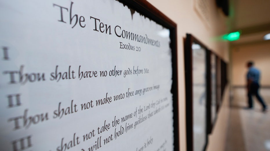 Federal judge rules law requiring display of Ten Commandments in Texas classrooms unconstitutional Internet InfoMedia federal judge rules law requiring display of ten commandments in texas classrooms unconstitutional