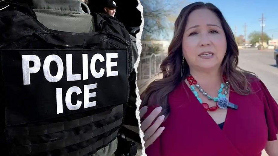ICE accuses Dem lawmaker of joining 'rioting crowd' in Arizona, interfering in mass arrest Internet InfoMedia ice accuses dem lawmaker of joining rioting crowd in arizona interfering in mass arrest